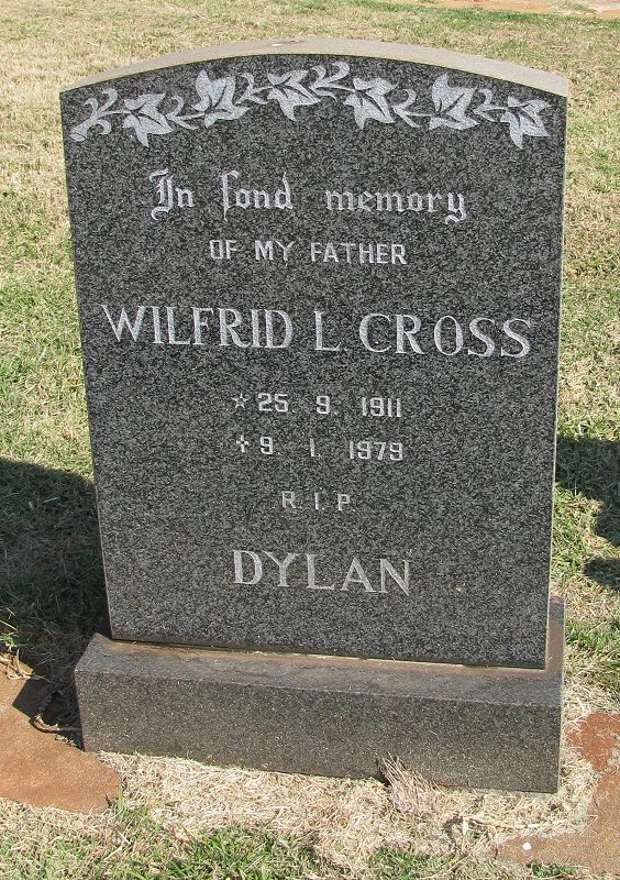 CROSS Wilfrid L. 1911-1979