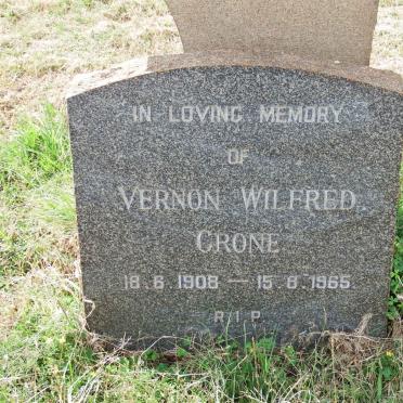 CRONE Vernon Wilfred 1908-1965