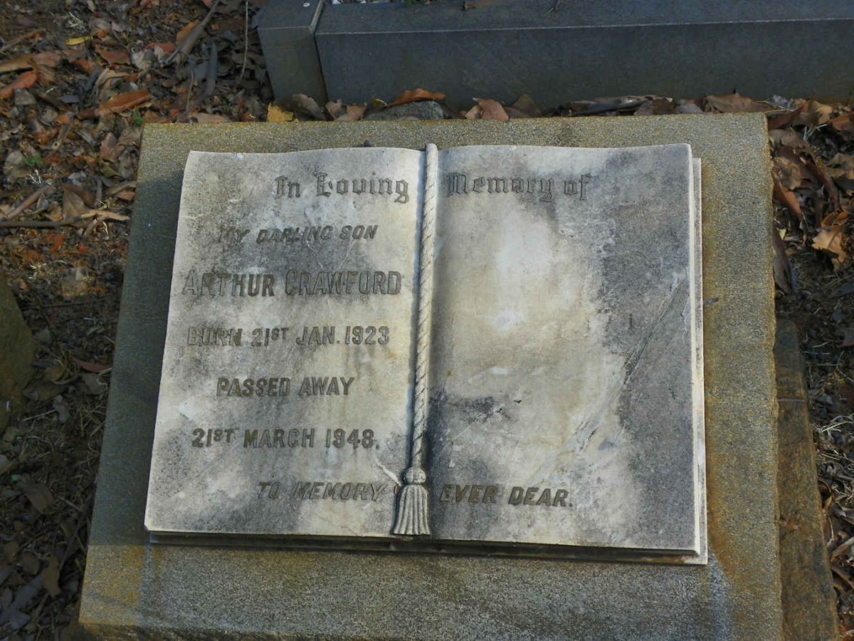 CRAWFORD Arthur 1923-1948