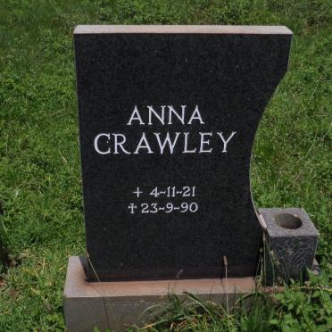 CRAWLEY Anna 1921-1990