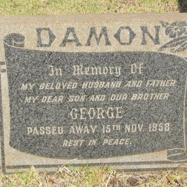 DAMON George -1958
