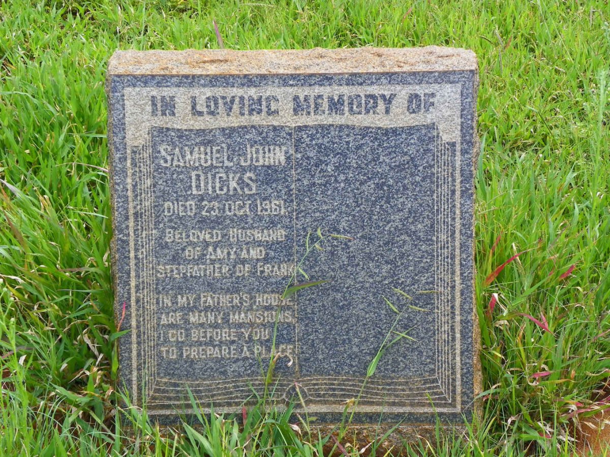 DICKS Samuel John -1961