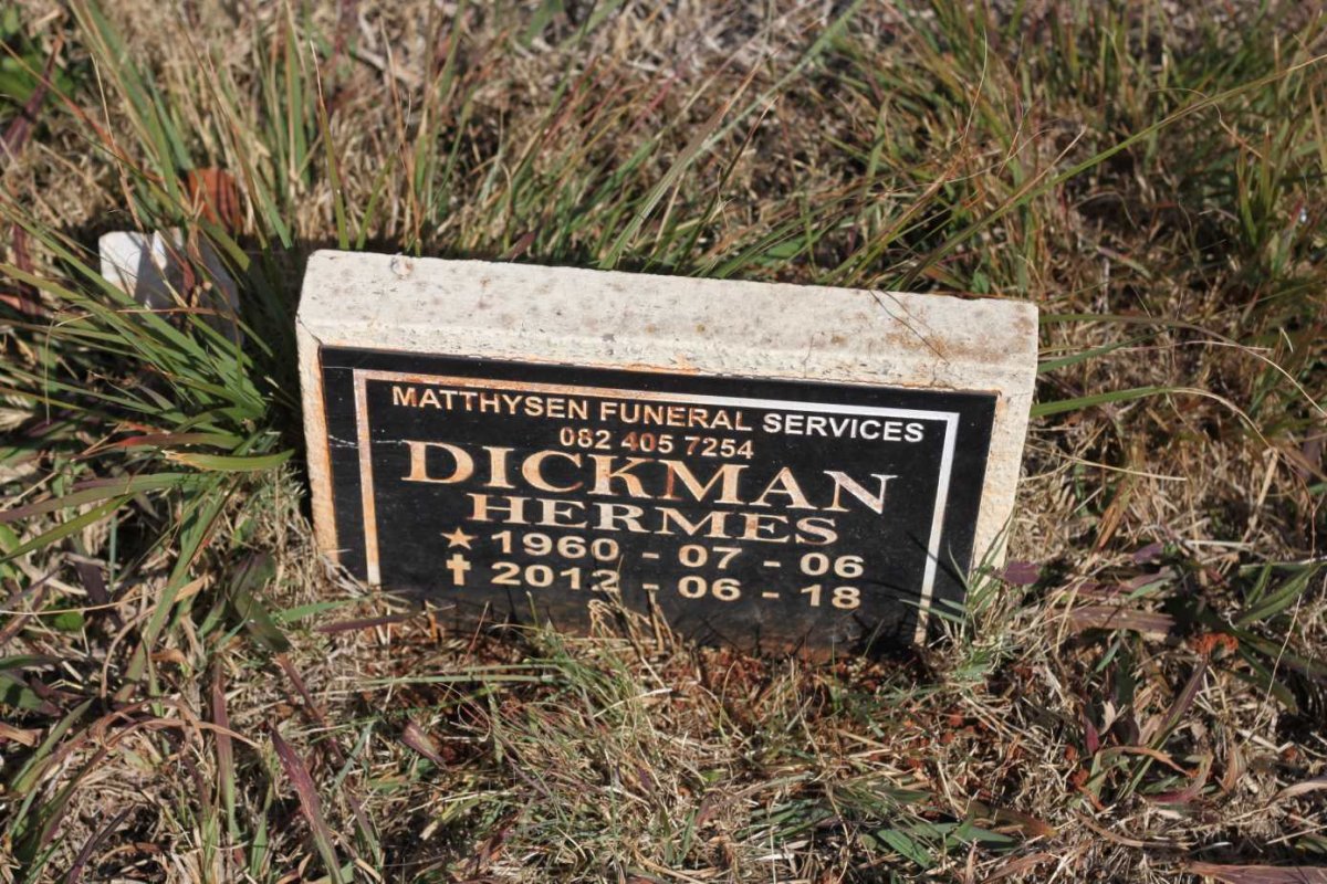 DICKMAN Hermes 1960-2012