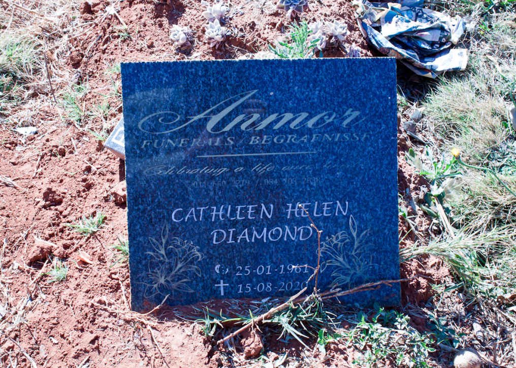 DIAMOND Cathleen Helen 1961-2020