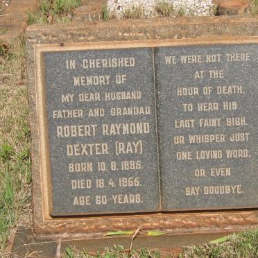 DEXTER Robert Raymond 1895-1955