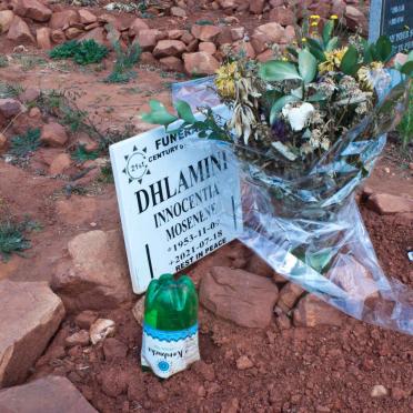 DHLAMINI Innocentia Mosenene 1953-2021
