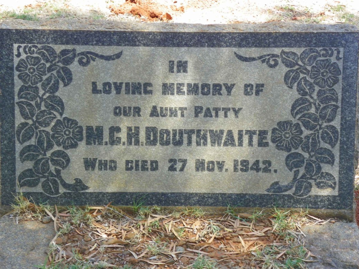 DOUTHWAITE M.C.H. -1942