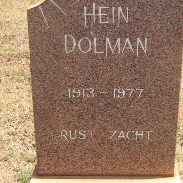 DOLMAN Hein 1913-1977