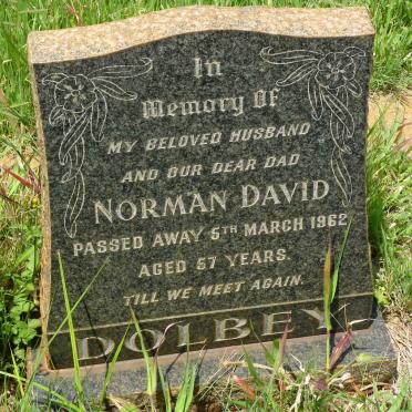 DOLBEY Norman David -1962