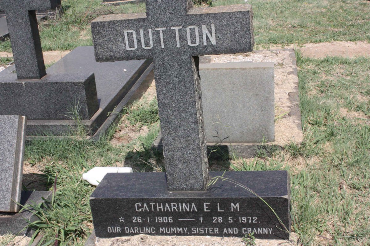 DUTTON Catharina E.L.M. 1906-1972