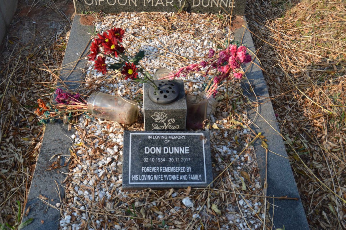 DUNNE Don 1934-2017
