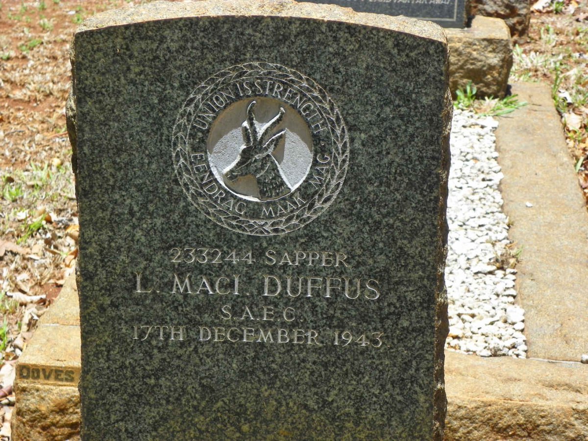 DUFFUS L. MacI. -1943