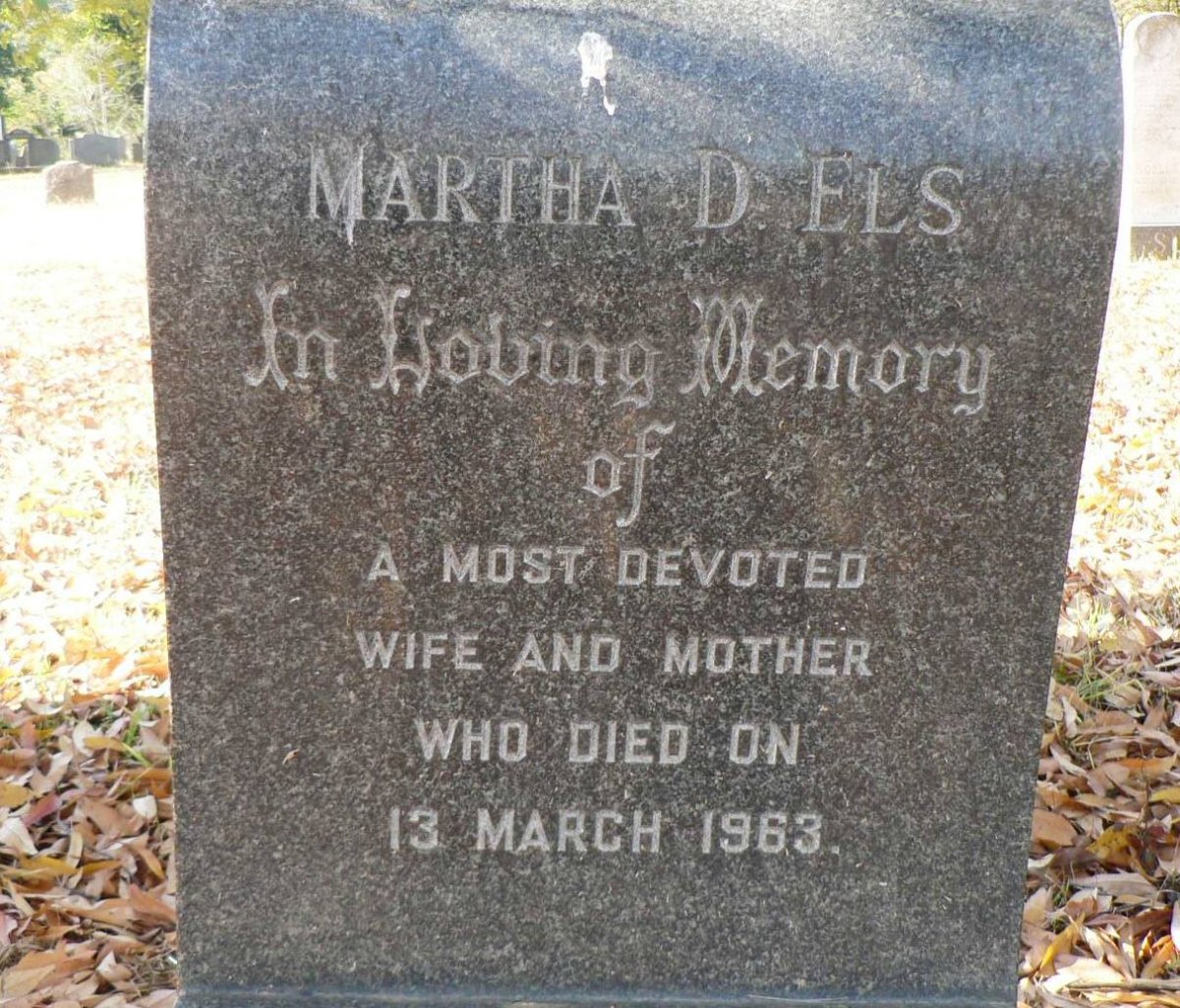 ELS Martha D. -1963