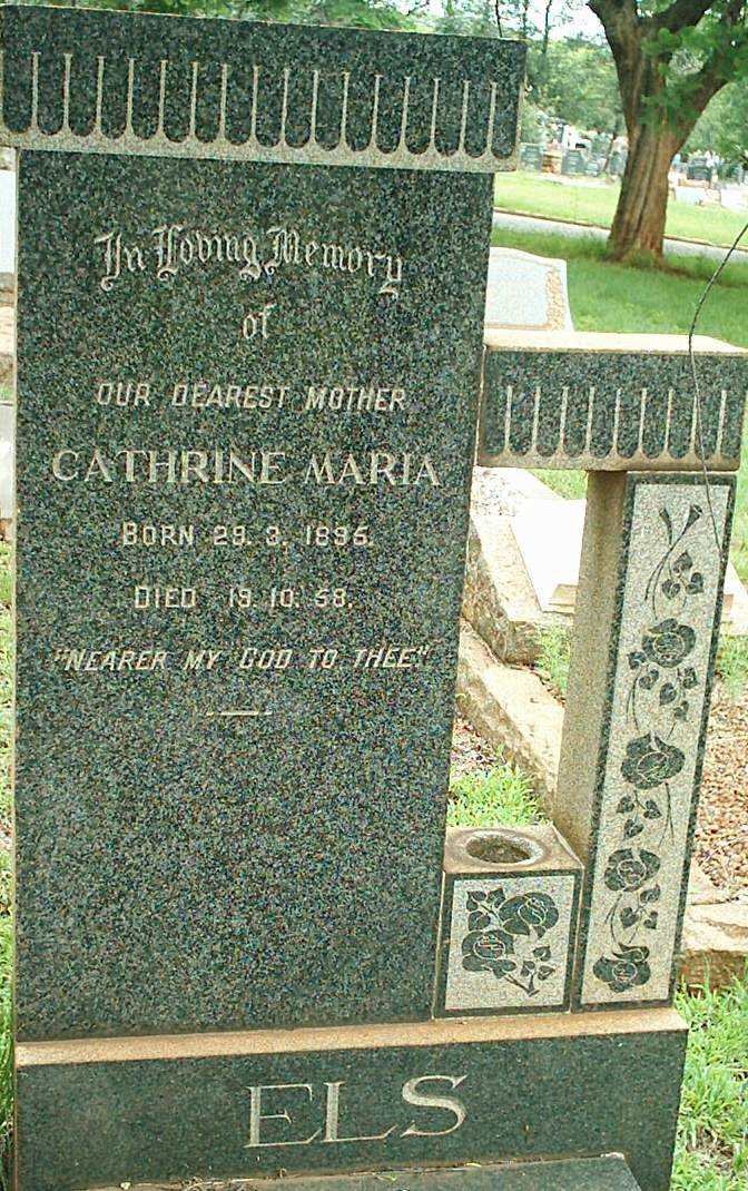 ELS Catharina Maria 1896-1968
