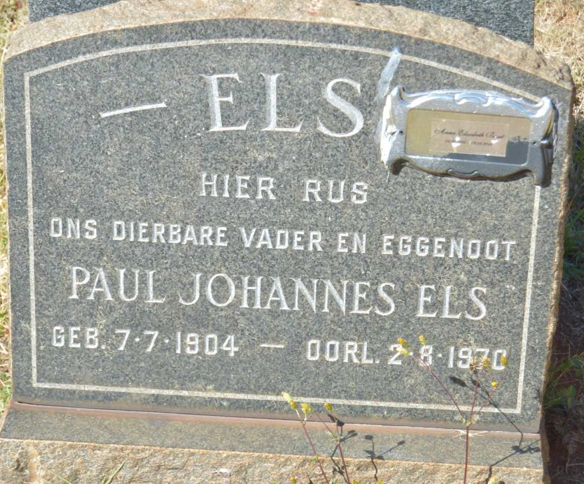 ELS Paul Johannes 1904-1970