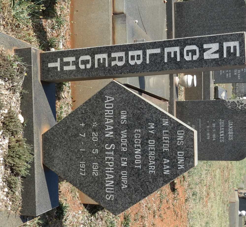 ENGELBRECHT Adriaan Stephanus 1912-1977