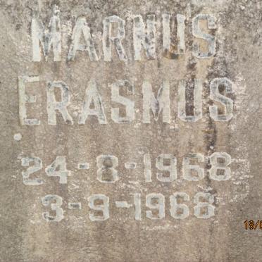 ERASMUS Marnus 1968-1968