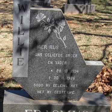 ERASMUS Willie 1934-1986