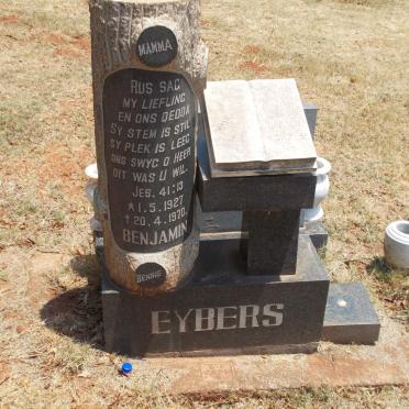 EYBERS Benjamin 1927-1970 :: EYBERS Charmain 1959-1978