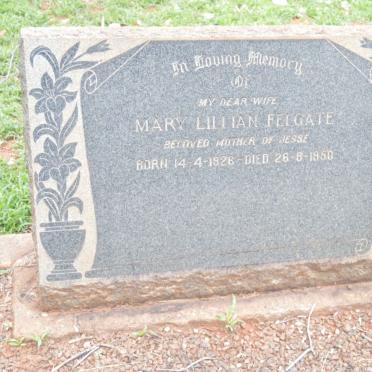 FELGATE Mary Lillian 1926-1950