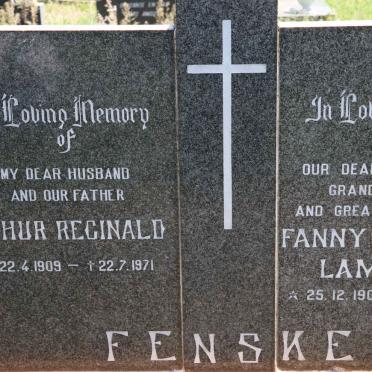 FENSKE Arthur Reginald 1909-1971 &amp; Fanny Maryan LAMPRELL 1907-1997