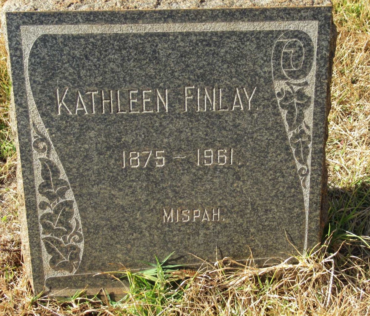 FINLAY Kathleen 1875-1961