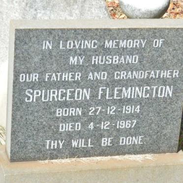 FLEMINGTON Spurgeon 1914-1967