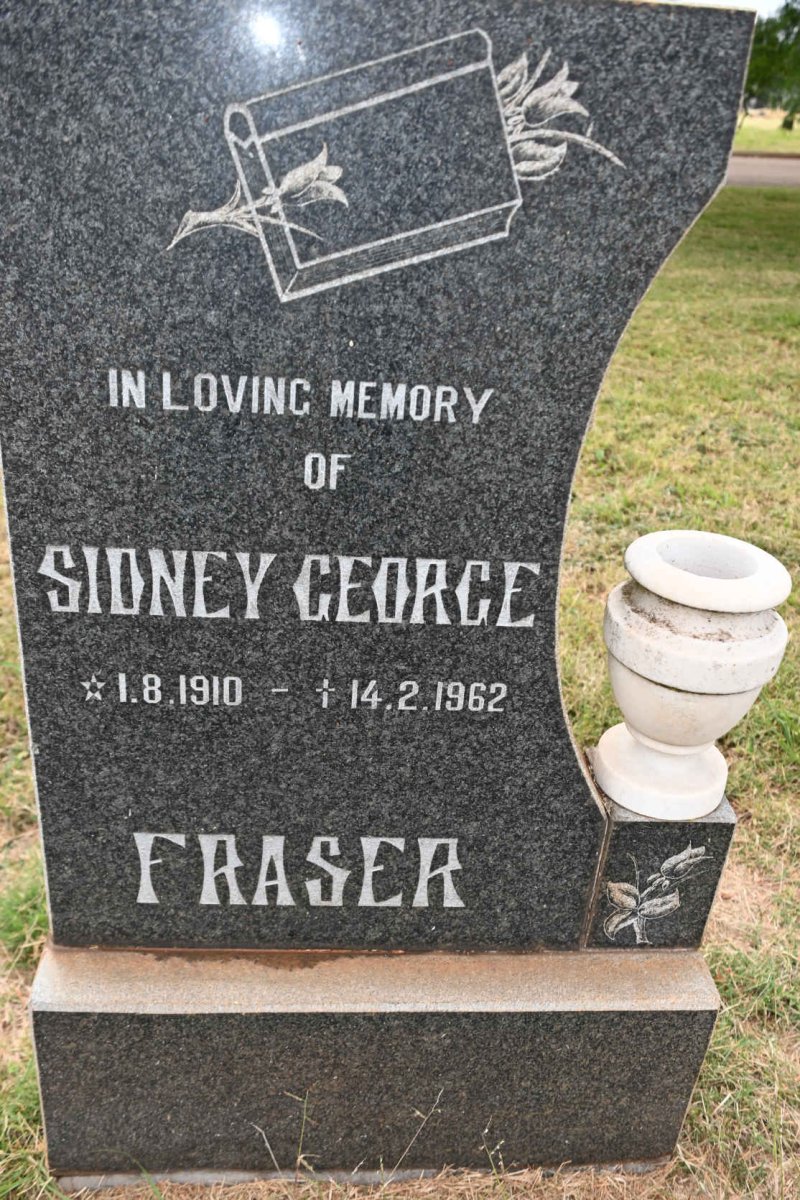 FRASER Sidney George 1910-1962