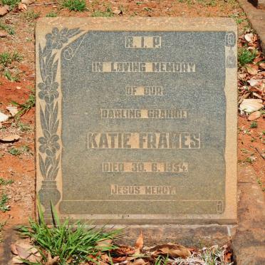 FRAMES Katie  -1954