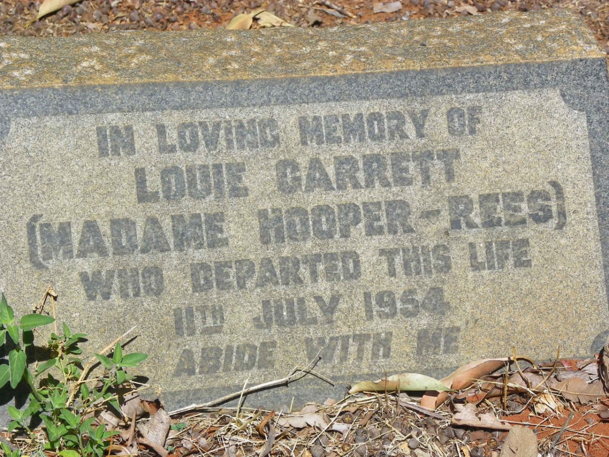 GARRETT Louie -1954