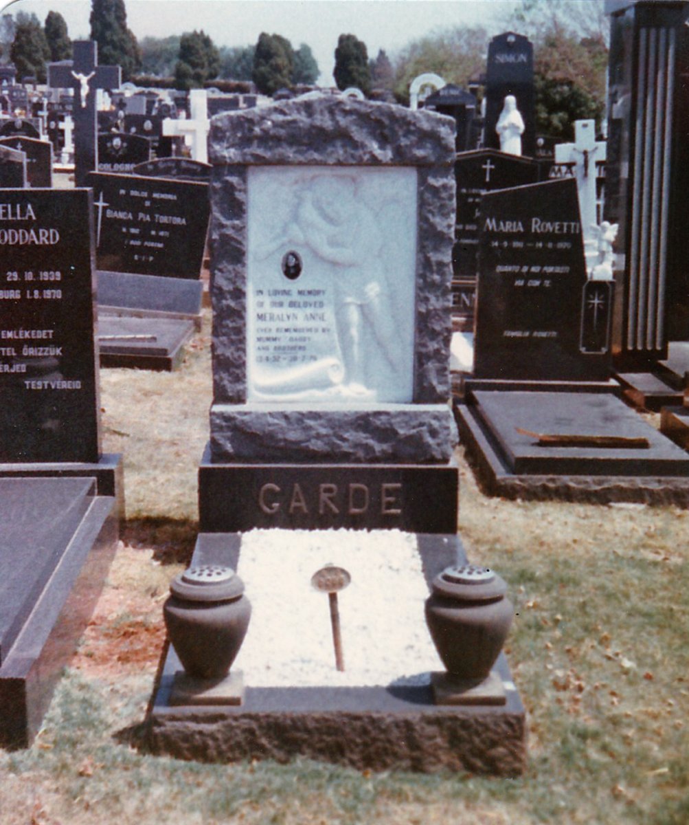 GARDE Meralyn Anne 1952-1970