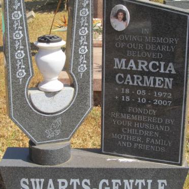 GENTLE Marcia Carmen, SWARTS 1972-2007