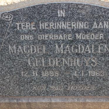 GELDENHUYS Magdel Magdalena 1895-1963