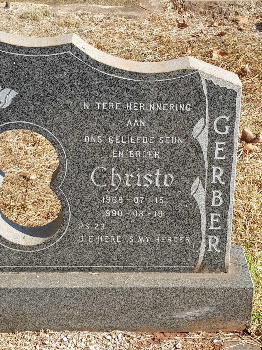 GERBER Christo 1968-1990