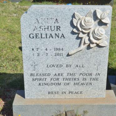GELIANA Anita Ashur 1984-2011
