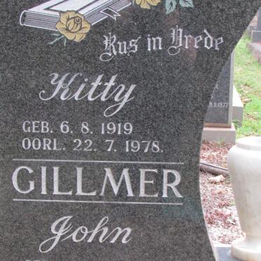 GILLMER John 1916-1994 &amp; Kitty 1919-1978