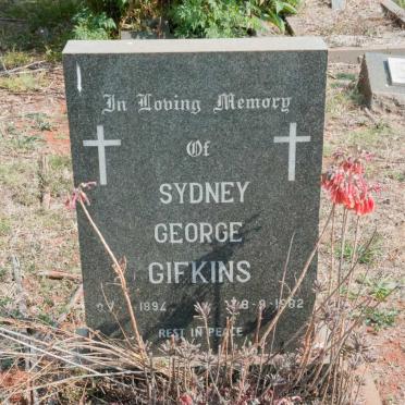 GIFKINS Sydney George 1894-1962