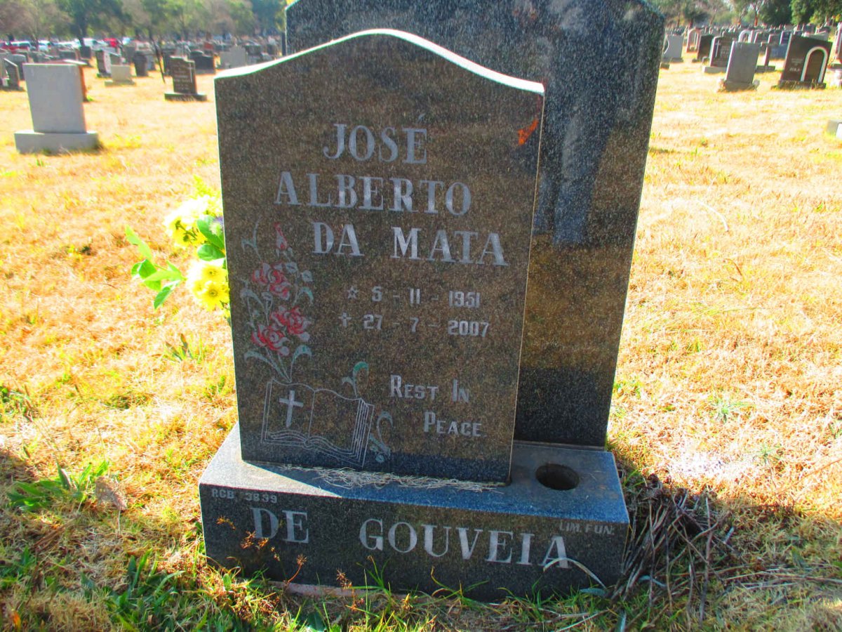 GOUVEIA Jose Alberto da Mata, de 1951-2007
