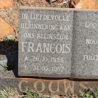 GOUWS Francois 1986-1987