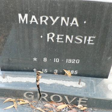 GROVE Maryna 1920-1985