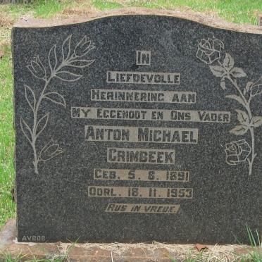 GRIMBEEK Anton Michael 1891-1953