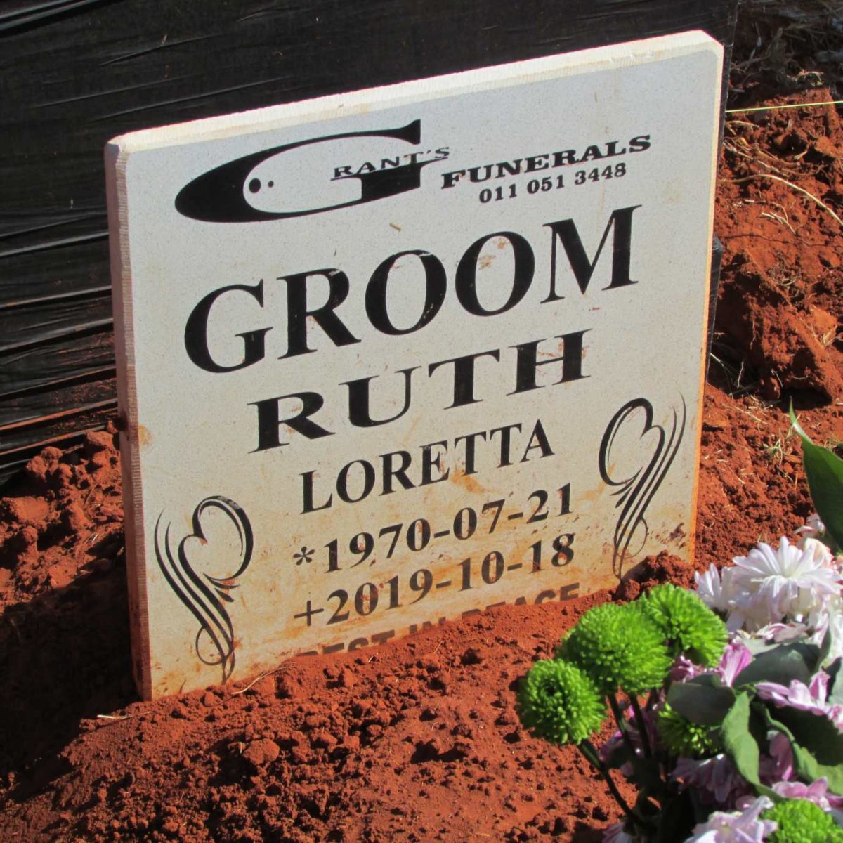 GROOM Ruth Loretta 1970-2019