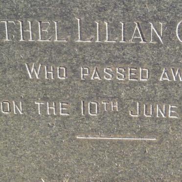 GRAY Ethel Lillian -1962