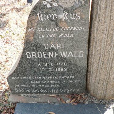 GROENEWALD Carl 1910-1963