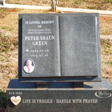GREEN Peter Shaun 1964-2014