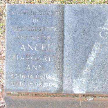 GRYP Angel Margaret Ann, van der 1947-1964