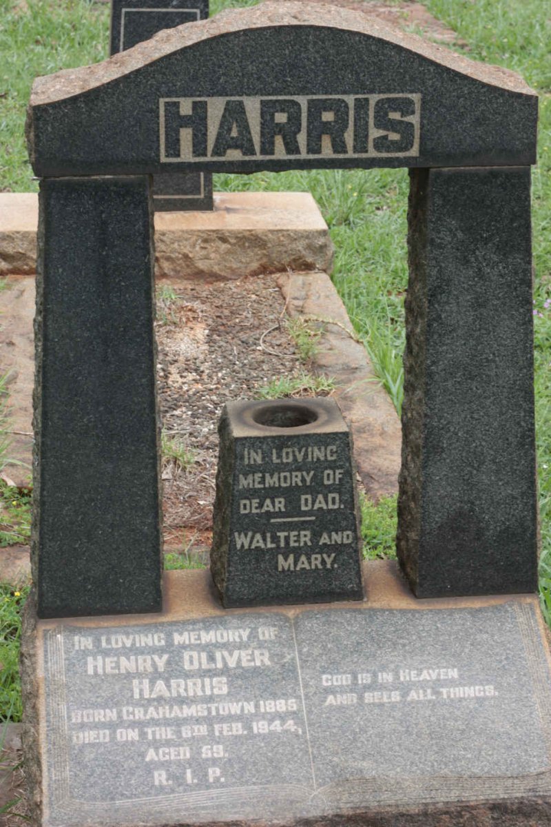 HARRIS Henry Oliver 1885-1944