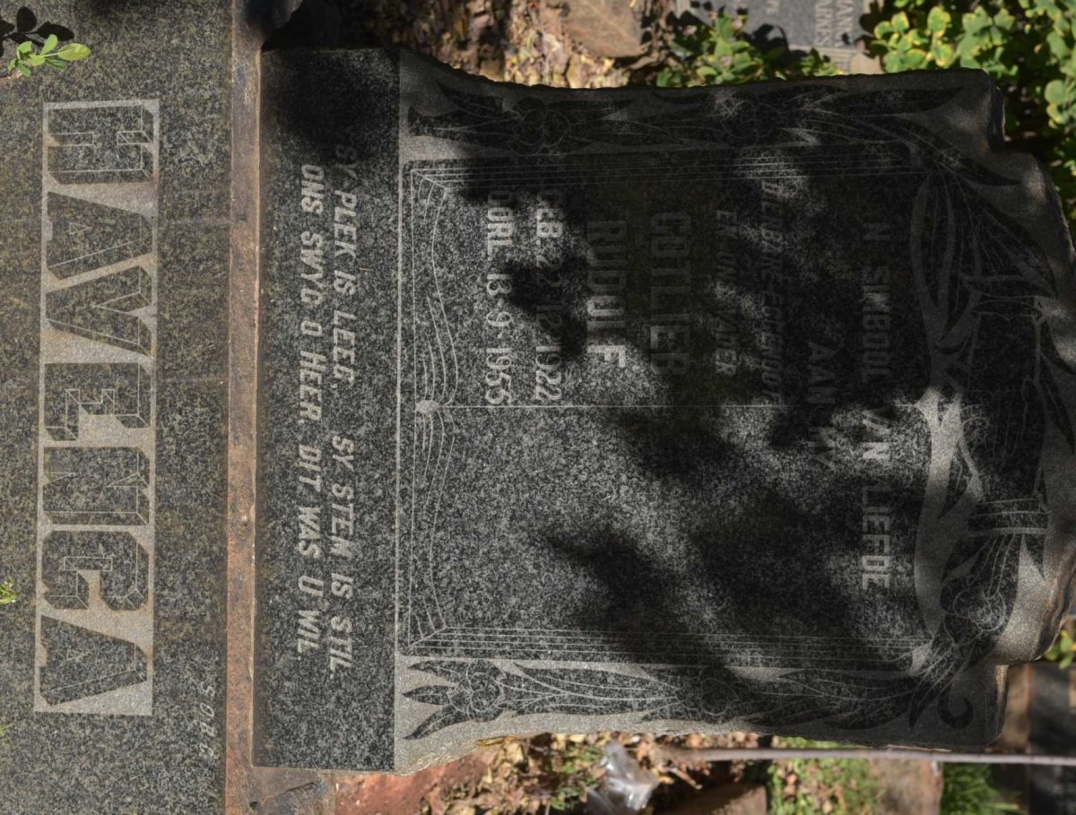 HAVENGA Gotlieb Rudolf 1922-1955
