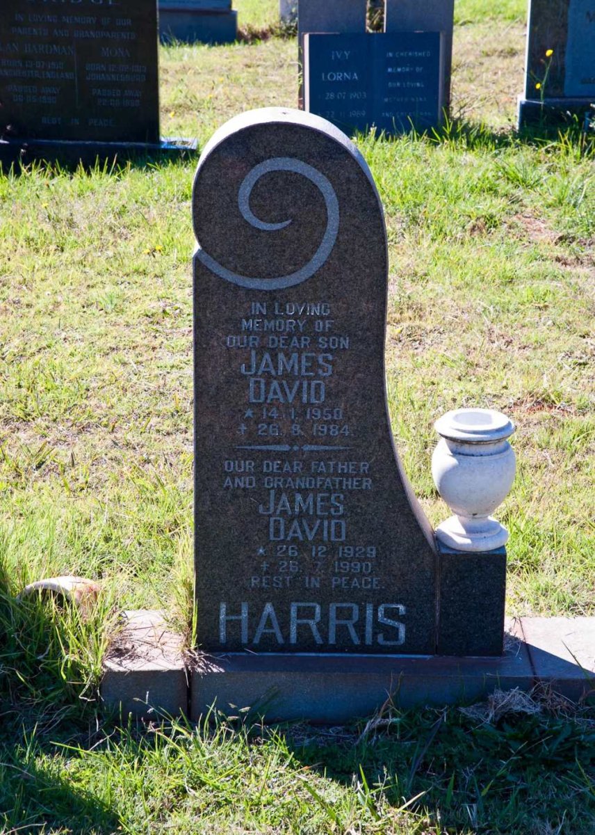 HARRIS James David 1929-1990 :: HARRIS James David 1950-1984