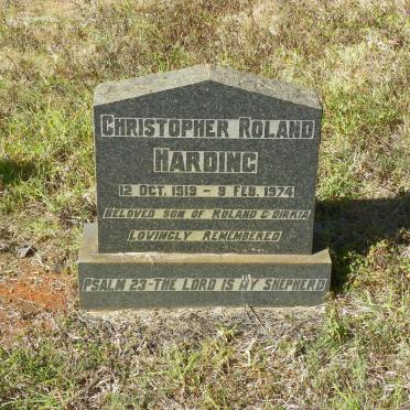 HARDING Christopher Roland 1919-1974